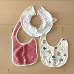 【familiar・bebe他 】スタイ 3枚セット