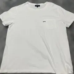 A.P.C. ホワイト Tシャツ Lサイズ