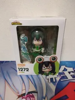 ねんどろいど 蛙吹梅雨 フィギュア 1272 交換用パーツ付き w/缶バッジ ねんどろいど 蛙吹梅雨 フィギュア 1272 交換用パーツ付き w/缶バッジ