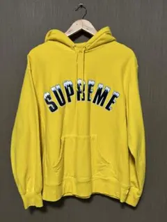 【20AW】SUPREME シュプリーム パーカー イエロー　M