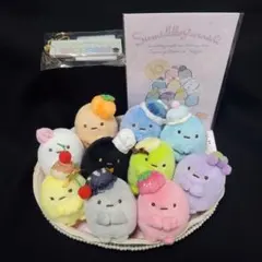 限定】すみっコぐらし 10周年 たぴがとうぬいぐるみセット たぴおか て