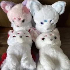 未開封 ちょコンと九尾さま花人形JB ぬいぐるみ キツネ コンプリート4