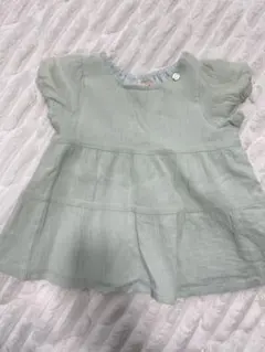 petit main 半袖　女の子　80 ベビーキッズ