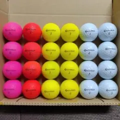 ㉕TaylorMade テーラーメイドディスタンスソフト24個