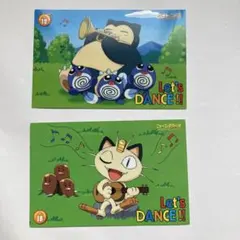 カピゴン　ニョロモ　ニャース ダグトリオポストカード 2枚セット