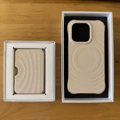 CASETiFY オーツ iPhone15pro ウェーブ カードケース セット