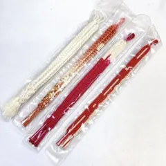 羽織紐　まとめ売り　4点セット　正絹　着物　043tz