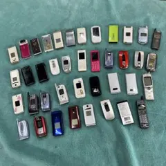 折りたたみ式携帯電話26セット ジャンク品 - メルカリ