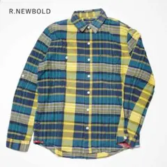 R.NEWBOLD チェック柄 長袖シャツ