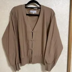 しまむら　SEASON REASON チャイナボタンカーディガン　Mサイズ
