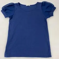 ナイスクラップ　ネイビー パフスリーブ Tシャツのサムネイル