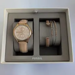 FOSSIL ピンクレザー 腕時計 約36mmのサムネイル