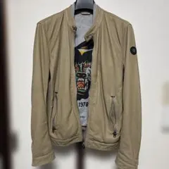 DIESEL パンチングレザーベージュ