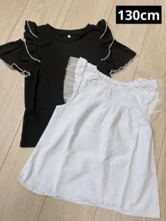 女の子　Tシャツ　袖なし　まとめ売り