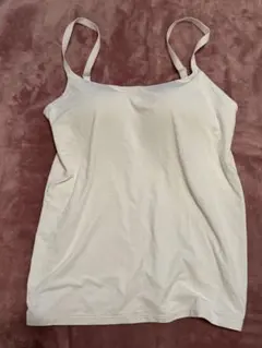 AIRism ホワイト キャミソール L
