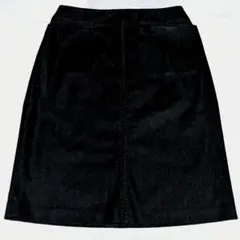 ⭐️ブラック ⭐️タイトスカート⭐️ ひざ丈 Sサイズ⭐️スリット入り⭐️W61