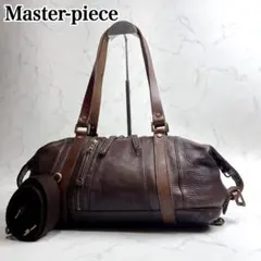 マスターピース　レザー ボストンバッグ ボストンバッグ