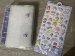 A7 シール帳　リフィル10枚　おまけぷくぷくシール付