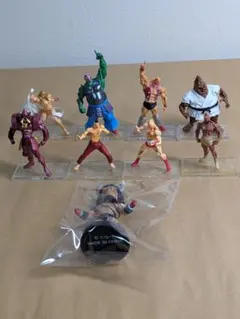 超造形魂　キン肉マン８種+バッファローマンミニボビングヘッド　箱なし