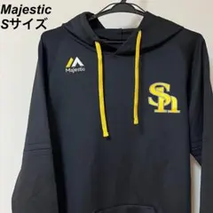 祝日本一✨マジェスティック　福岡ソフトバンクホークス　パーカー　選手仕様レプリカ