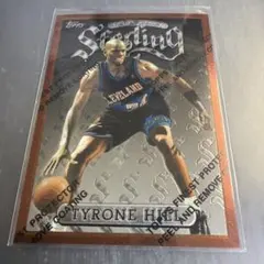 Tyrone Hill 1997 Topps Finest NBA