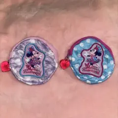 ディズニーランド　パルパルーザ ミニー　カプセルトイ　ポーチ