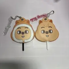 straykids スキズ ハン ハンクオッカ ミニうちわキーホルダー