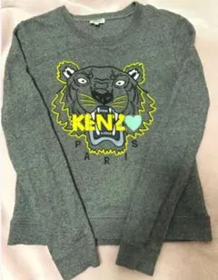 KENZO PARIS タイガー刺繍 スウェット グレーのサムネイル