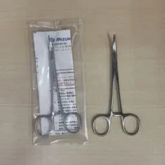 値下げ不可新品未使用&中古　長鑷子　形成剪刀　マチュ持針器　モスキートコッヘル曲 値下げ不可！お得！縫合セット マチュー持針器 長鑷子 新品抜糸