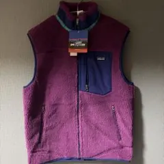 【新品未使用】patagonia タグ付き レトロx パープル　M フリース