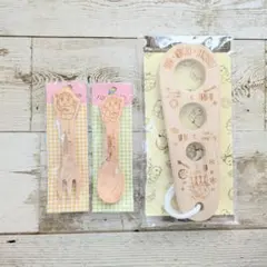 ふなっしー LAND限定 パスタメジャー＆木製スプーン フォーク 未開封
