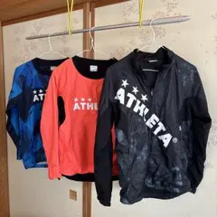 ATHLETA ピステ 160サイズ 多数　黒　　 オレンジ　青まとめ売り