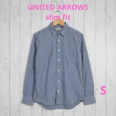 UNITED ARROWS ​定番人気！シャツ チェック柄 高品質コットン◎