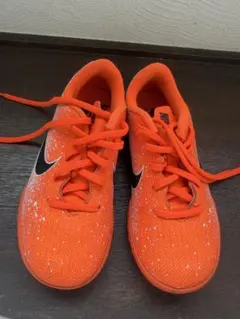 Nike Mercurial オレンジ スプラッシュデザイン　16cm