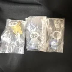 ポケピース　めじるしアクセサリー　ピカチュウ　ポッチャマ　ニャスパー