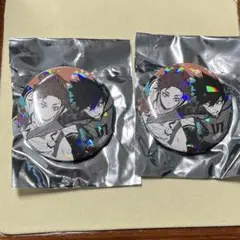 ブルーロック マズル ホログラム缶バッジ 糸師凛 糸師冴 糸師兄弟