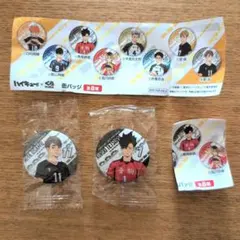 ハイキュー!! 缶バッジ 2個セット
