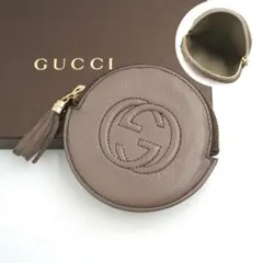 ✨未使用に近い✨　GUCCI コインケース　小銭入れ　ソーホー　タッセル　GG