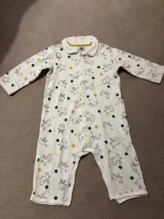 さっこ様専用⭐️Petit Bateau ユニコーンプリントロンパース