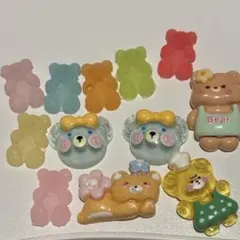 デコレーションパーツ　熊