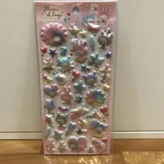 平成レトロシール　当時物　うさぎ　クーリア　ぷっくりシール