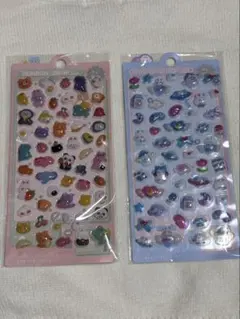 ボンボンドロップシール　キャラクターシール 2シートセット