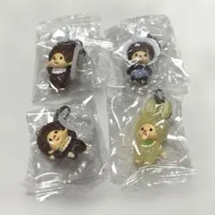 モンチッチ めじるしアクセサリー2 ベビチッチ モンチッチちゃん 4点セット
