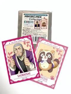ゴールデンカムイ どうぶつフォーゼ アニメイト ミニブロマイド 白石