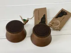 デコレ　コンコンブル切り株ベンチ・スツール２ケセット