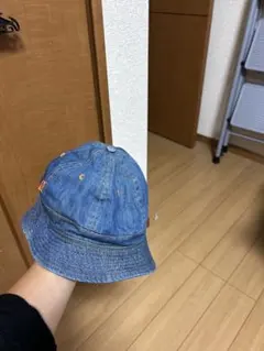 supreme×Levi's ハット Supreme - Striped Denim 'Levi's' MFG Leather Patch Hat – eluXive