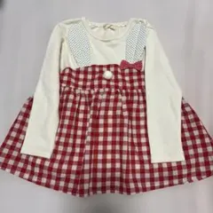 未着用　baby cheer 裏地トレーナー　110cm