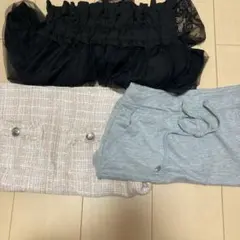 レディース　スカート　3着