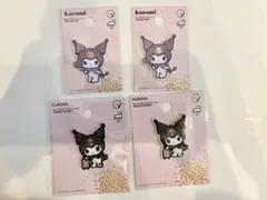 クロミ　ワッペン　4点セット