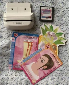 オシャレ魔女ラブandベリーゲームソフト、カードリーダー2点セット